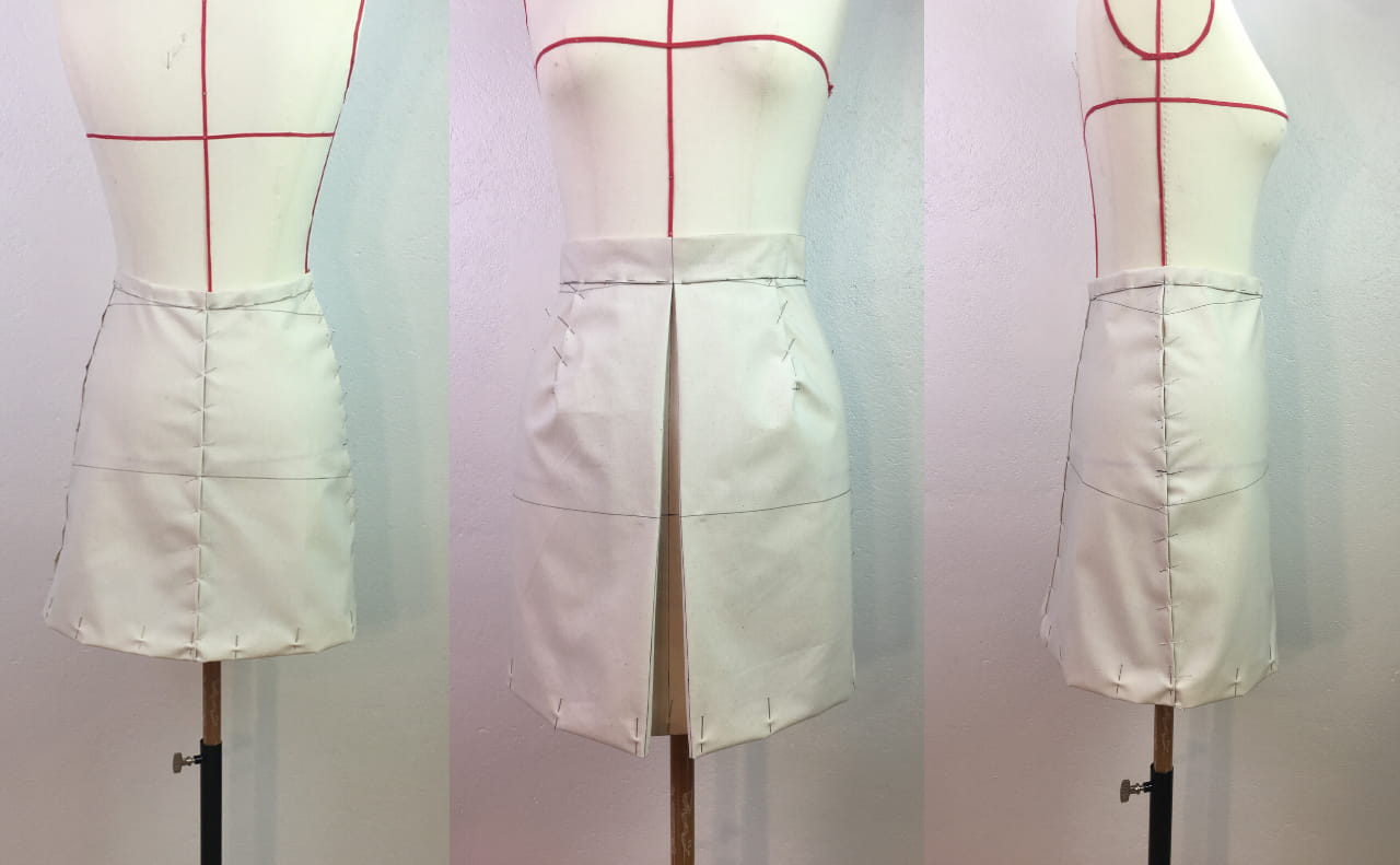 Skirts French Draping Method