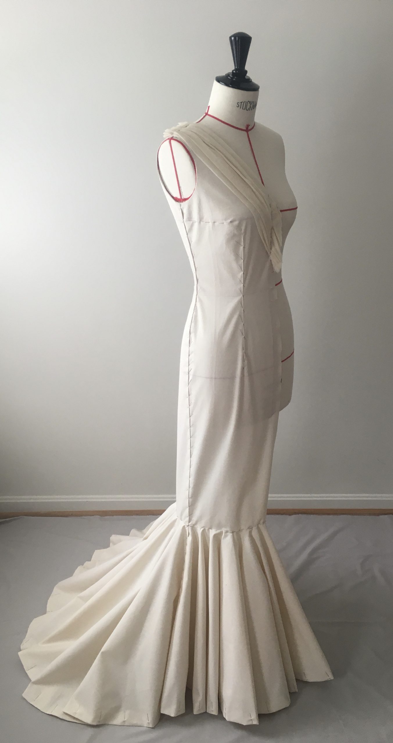 Draping a Custom Dress, Part Four: Prototyping - WeAllSew